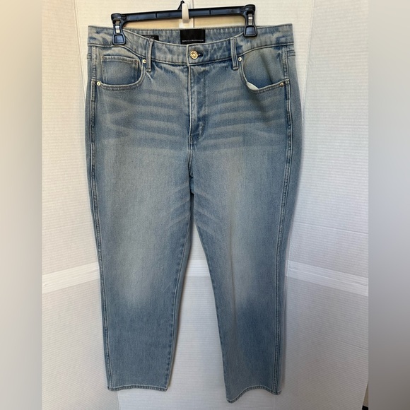 White House Black Market Light Blue Straight Leg Jeans - Picture 1 of 8
